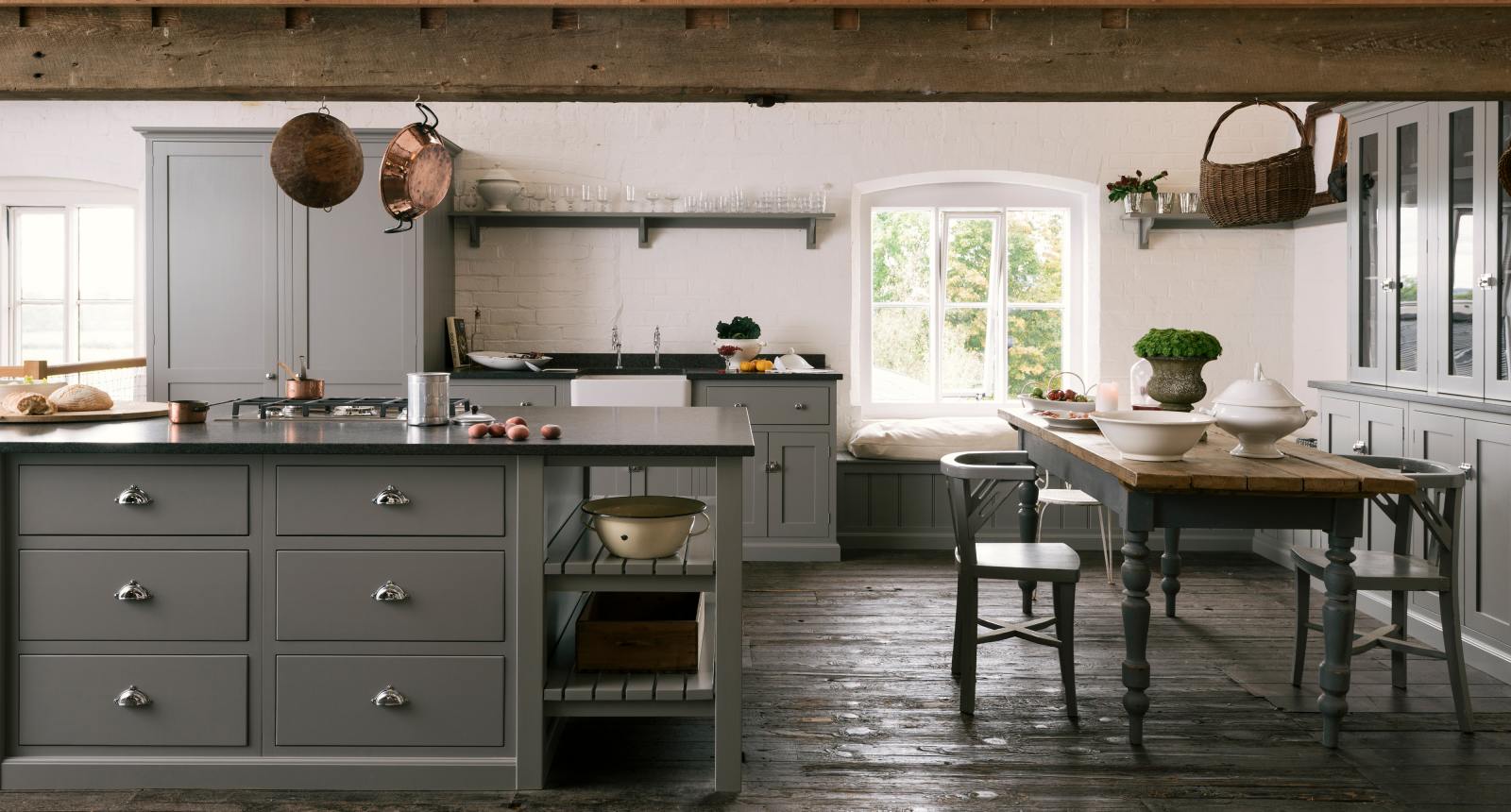 Shaker Kitchens By Devol Handmade Painted English Kitchens